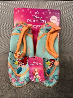 Disney Princess Ariel Toddler Water Shoes. Licensed. Adjustable strap. 11-12 NWT
